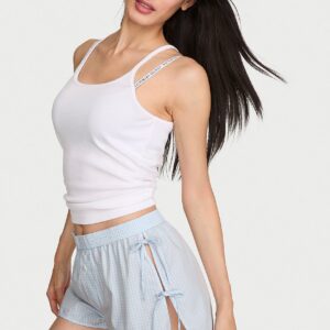Home mix & match sleep heritage cotton pajama shorts