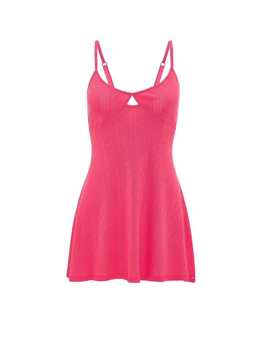 pointelle slip dress pointelle slip dress