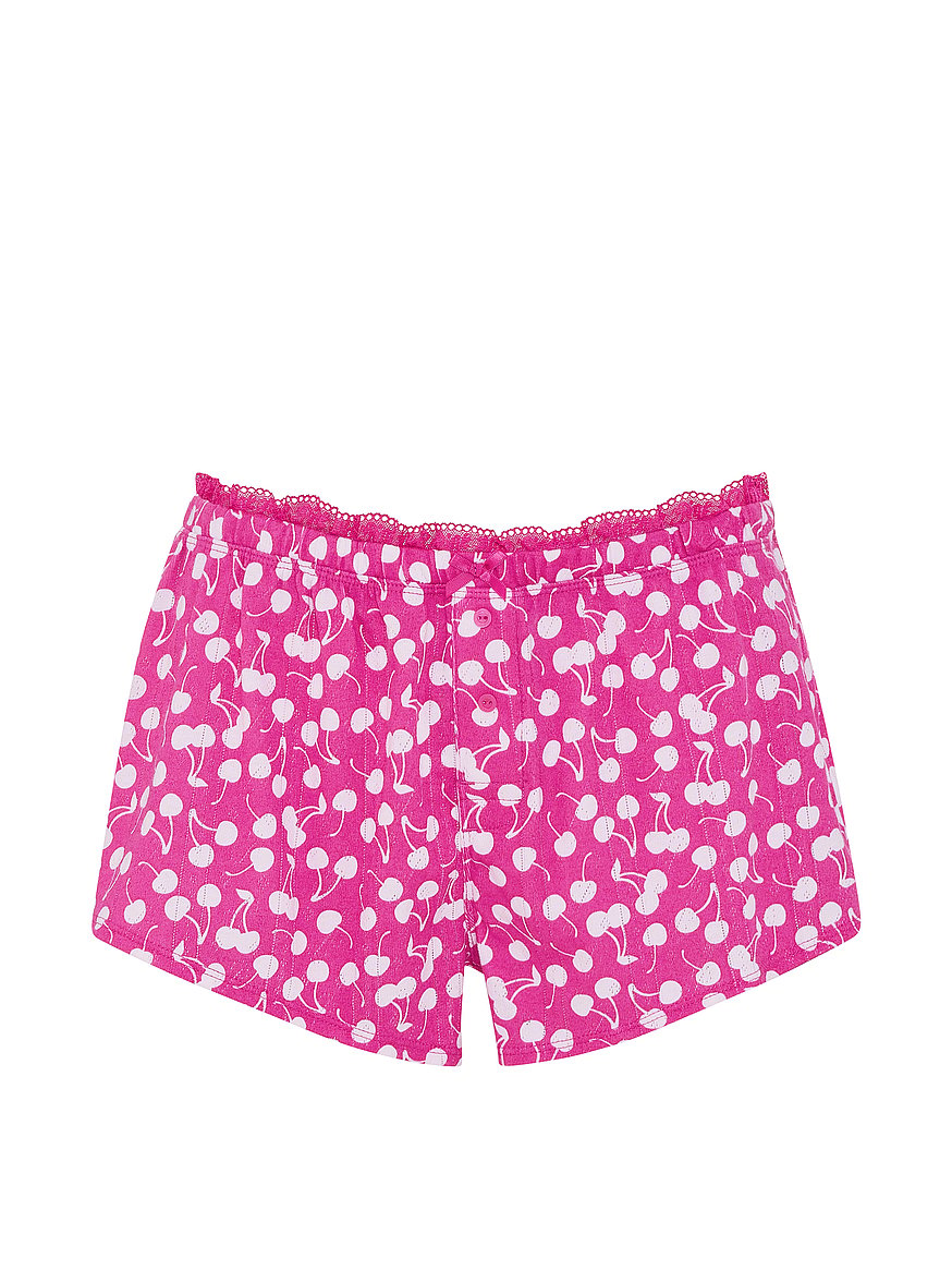 pointelle micro pajama shorts pointelle micro pajama shorts