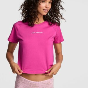 cotton raglan sleep tee