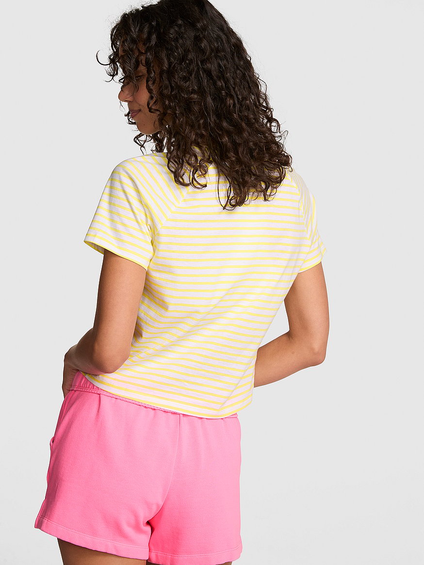 cotton raglan sleep tee cotton raglan sleep tee