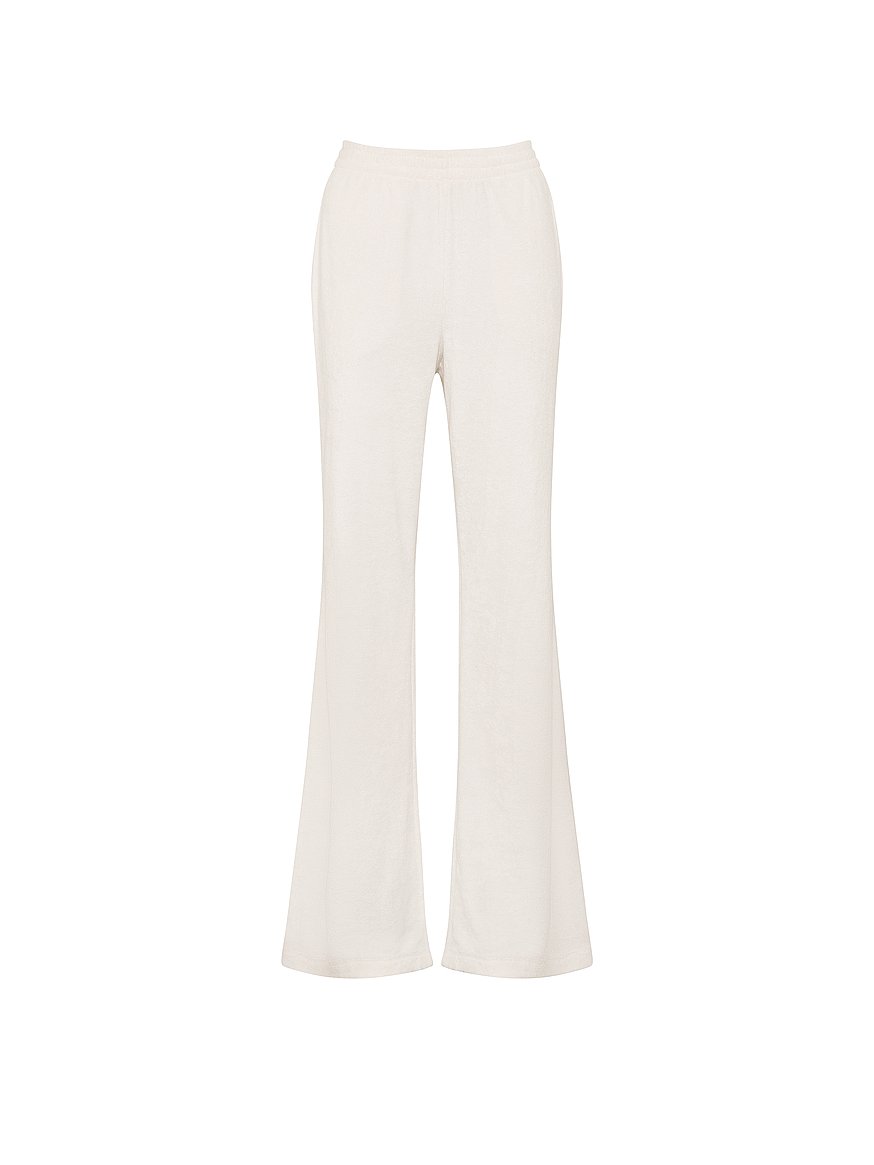 micro terry flare lounge pant micro terry flare lounge pant