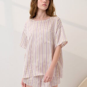 Витрина washable silk tee short set