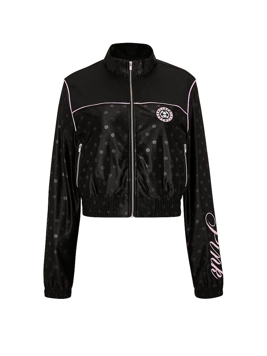 satin mock neck full zip jacket satin mock neck full zip jacket