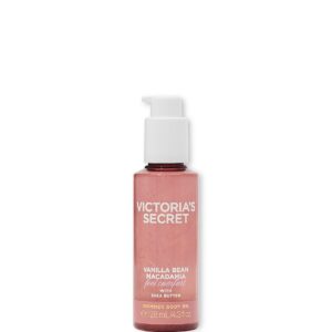 vanilla bean macadamia shimmer body oil
