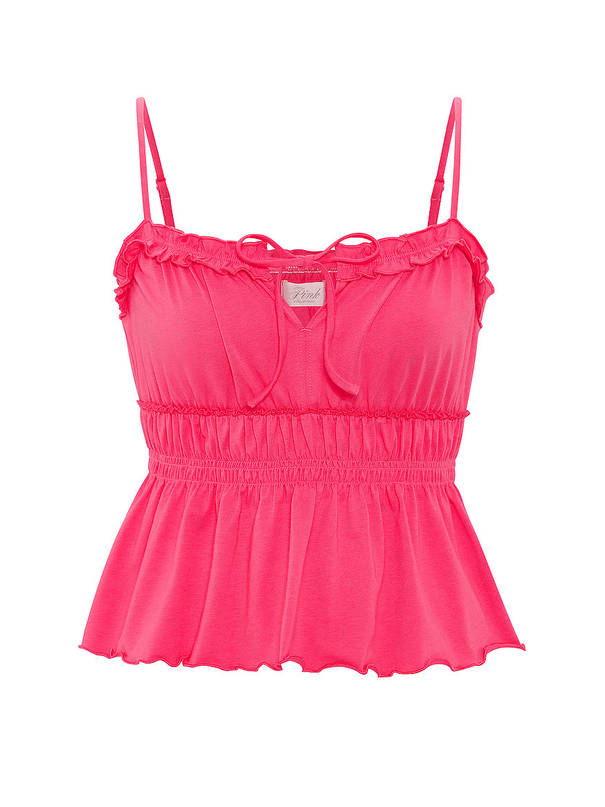 ruched ruffle cami ruched ruffle cami