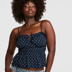 Витрина ruched ruffle cami