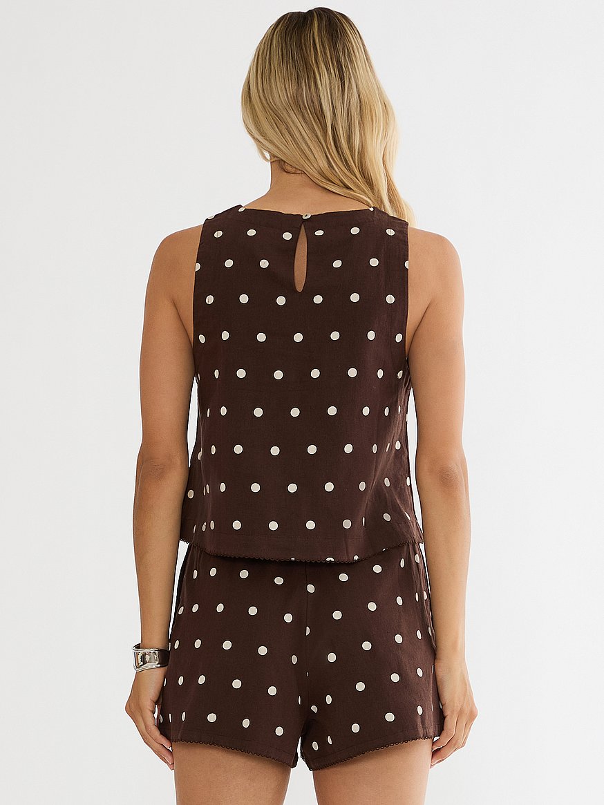 dollie sleeveless top dollie sleeveless top