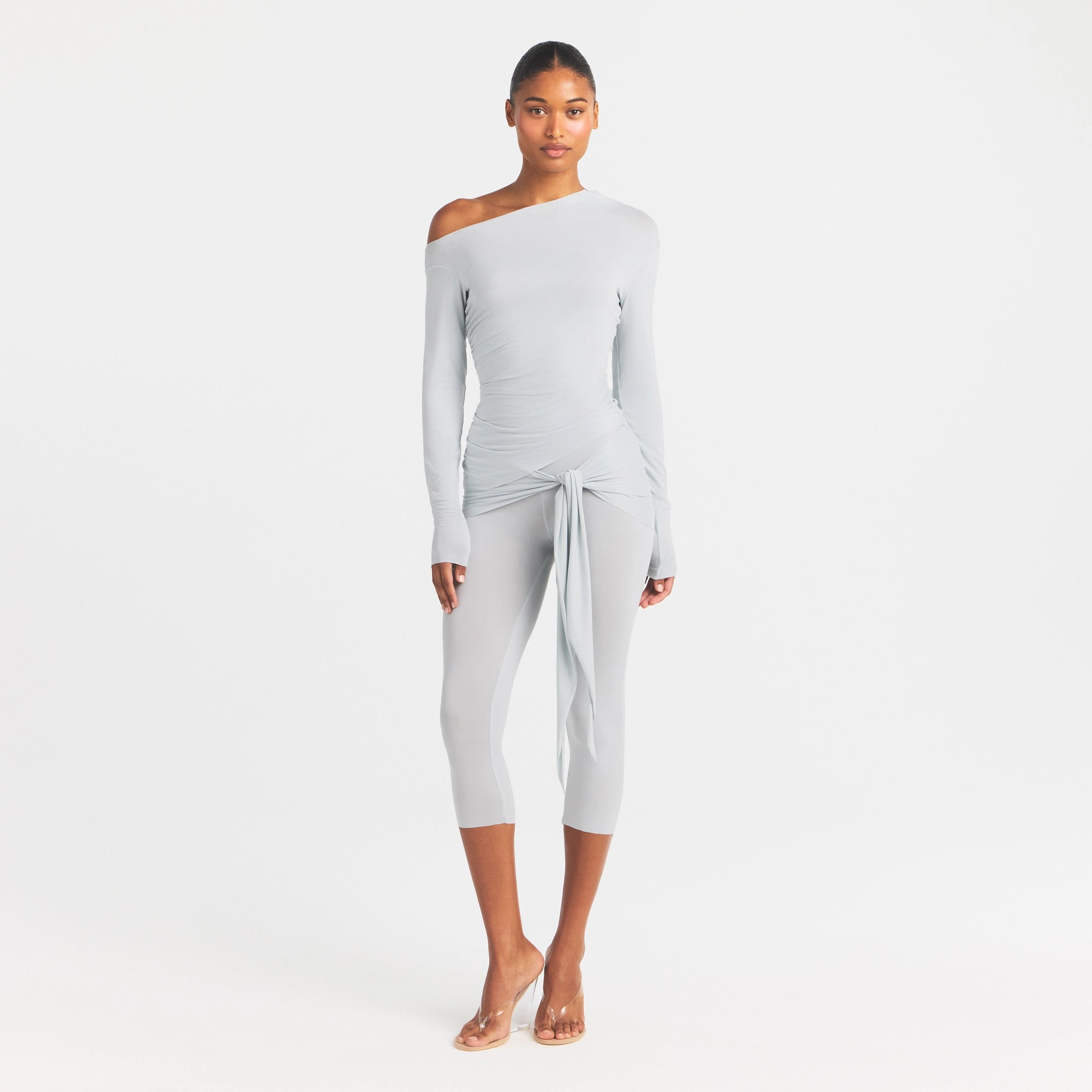 cupro jersey wrap capri cupro jersey wrap capri