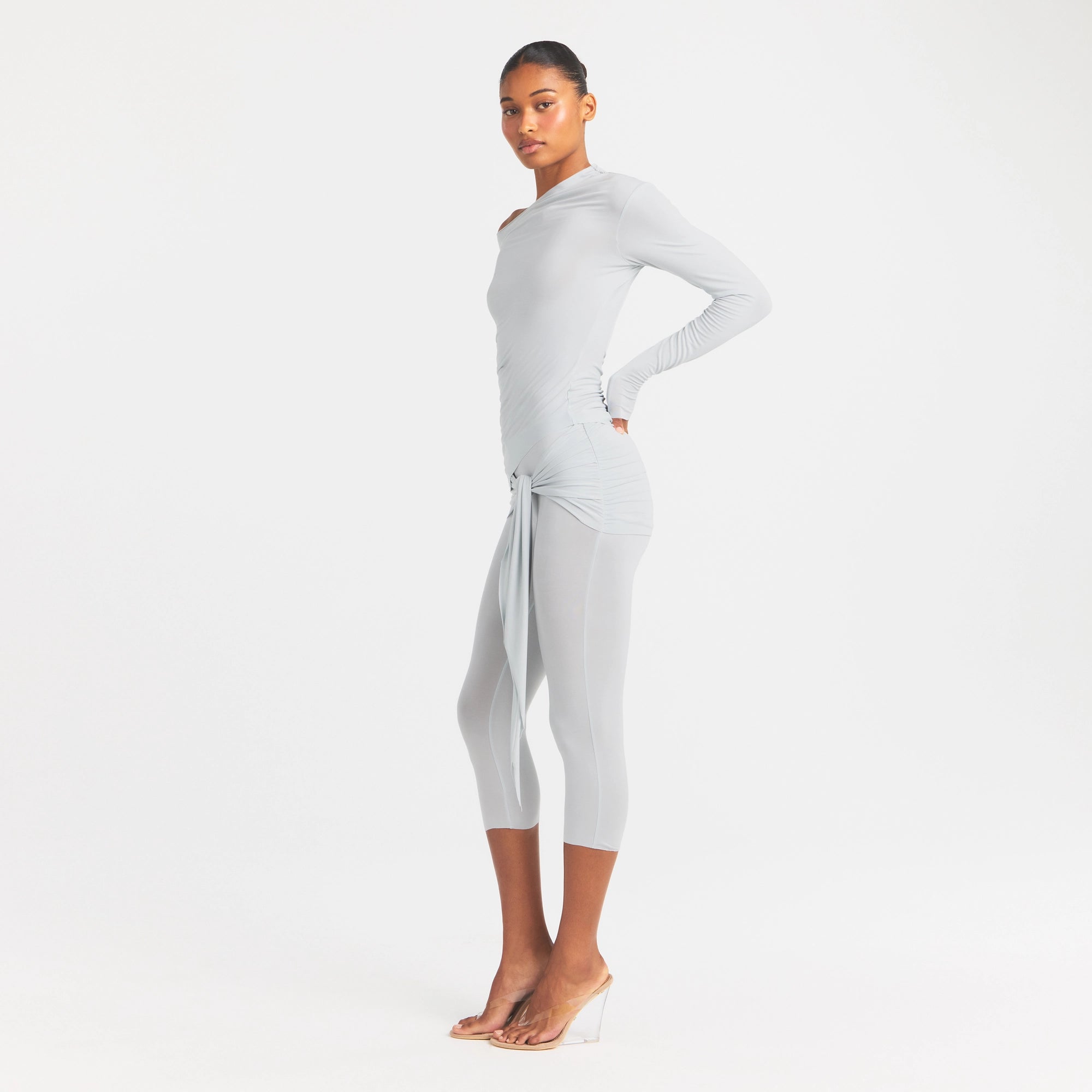cupro jersey wrap capri cupro jersey wrap capri