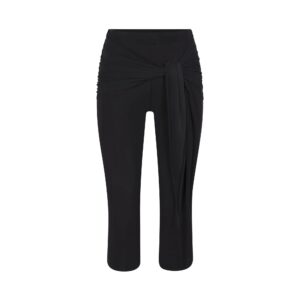 cupro jersey wrap capri