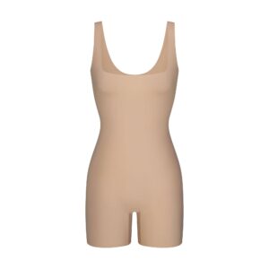 Home cool shapewear mid thigh bodysuit