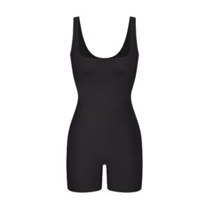 Home cool shapewear mid thigh bodysuit
