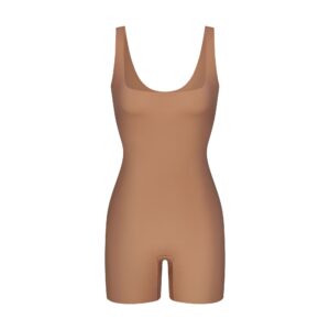 Home cool shapewear mid thigh bodysuit