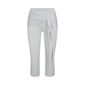 cupro jersey wrap capri