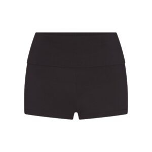 cotton jersey foldover short