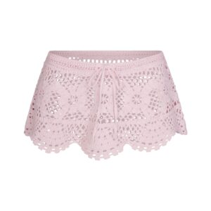 swim cover ups crochet mini skirt