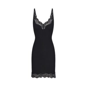 Витрина rib knit lace mini dress