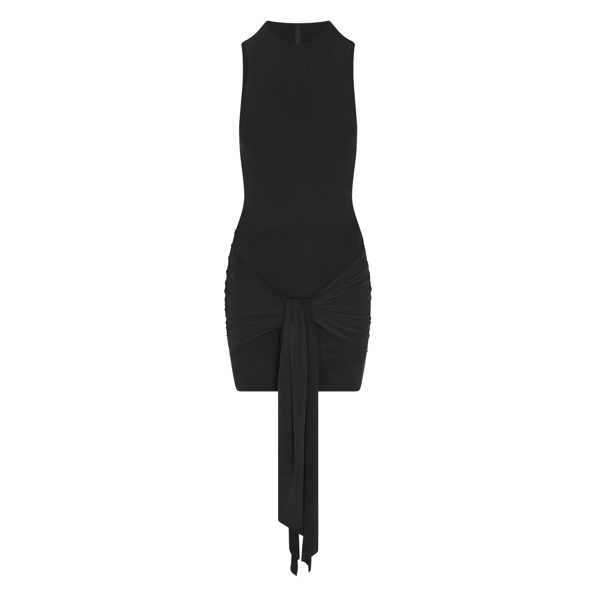 cupro jersey wrap mini dress cupro jersey wrap mini dress