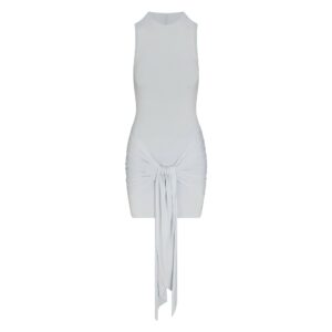 Витрина cupro jersey wrap mini dress