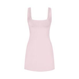cotton jersey mini dress