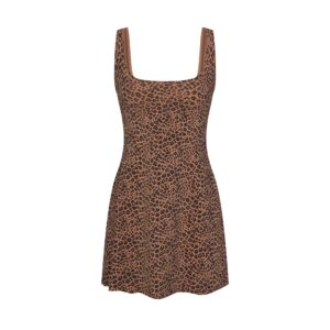 cotton jersey mini dress