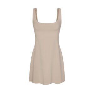 cotton jersey mini dress