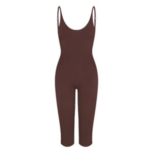 smooth layers capri catsuit