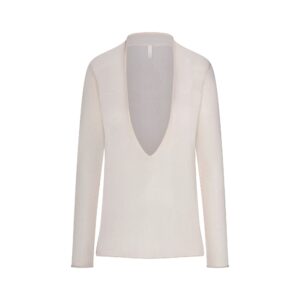 Витрина slinky knit deep plunge top