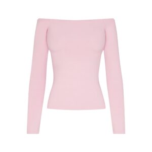 Витрина smooth layers off the shoulder top