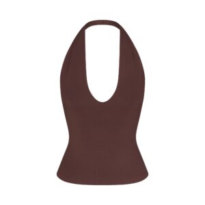 smooth layers halter top
