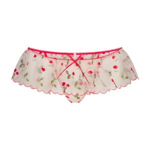 embroidered tulle skirt bikini