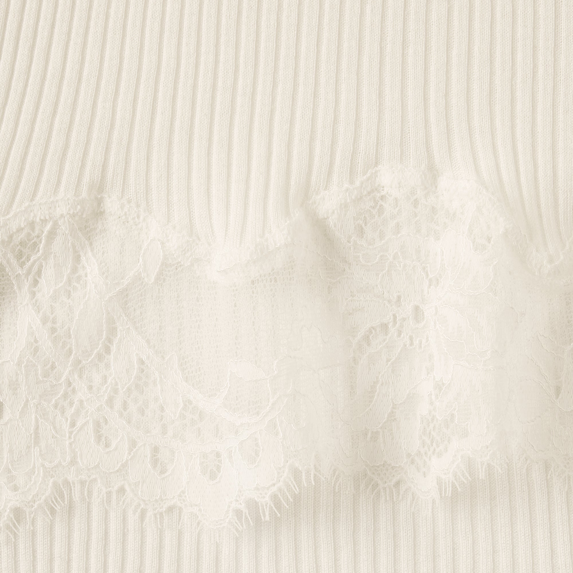 rib knit lace cami rib knit lace cami