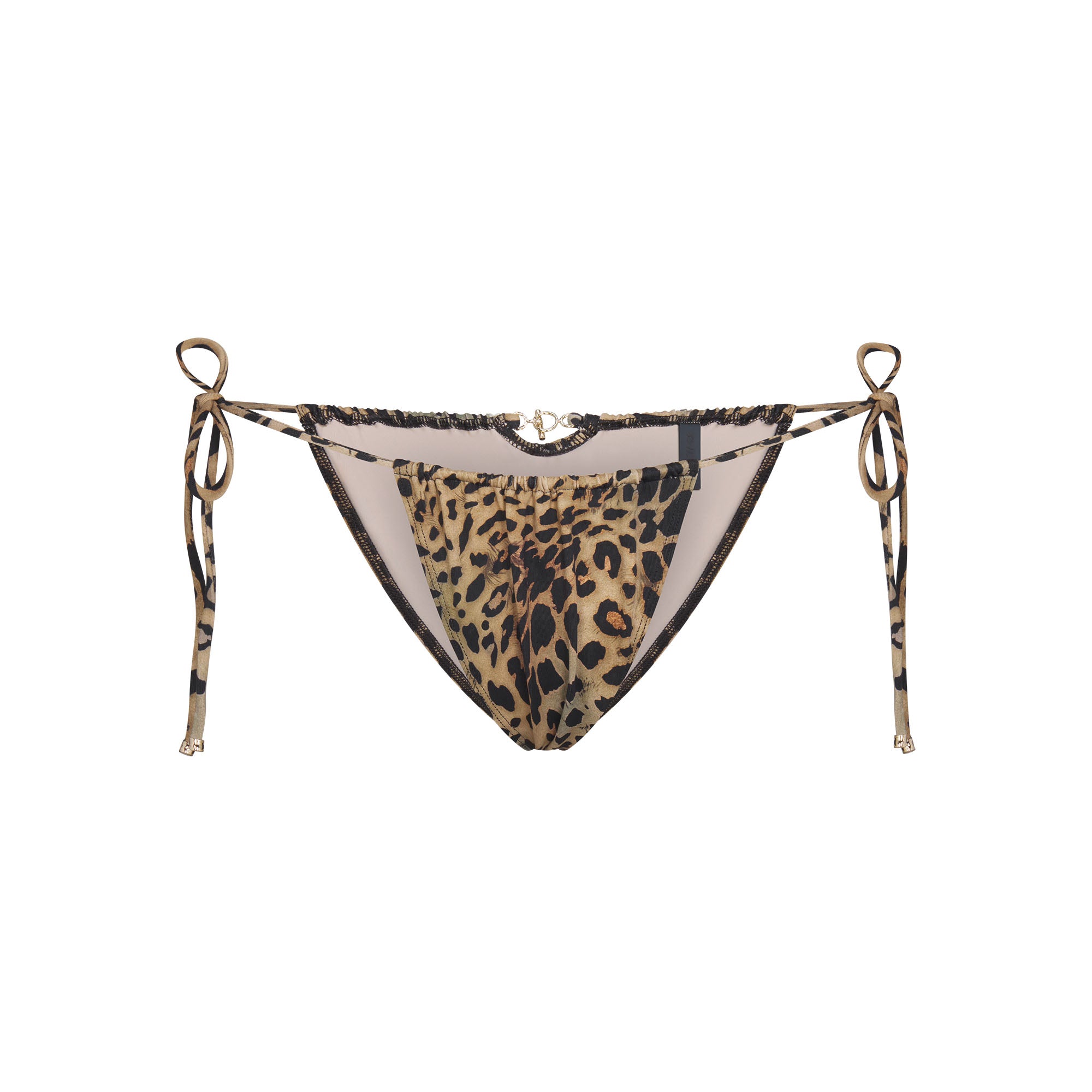 iconic swim hardware tie side bikini bottom iconic swim hardware tie side bikini bottom