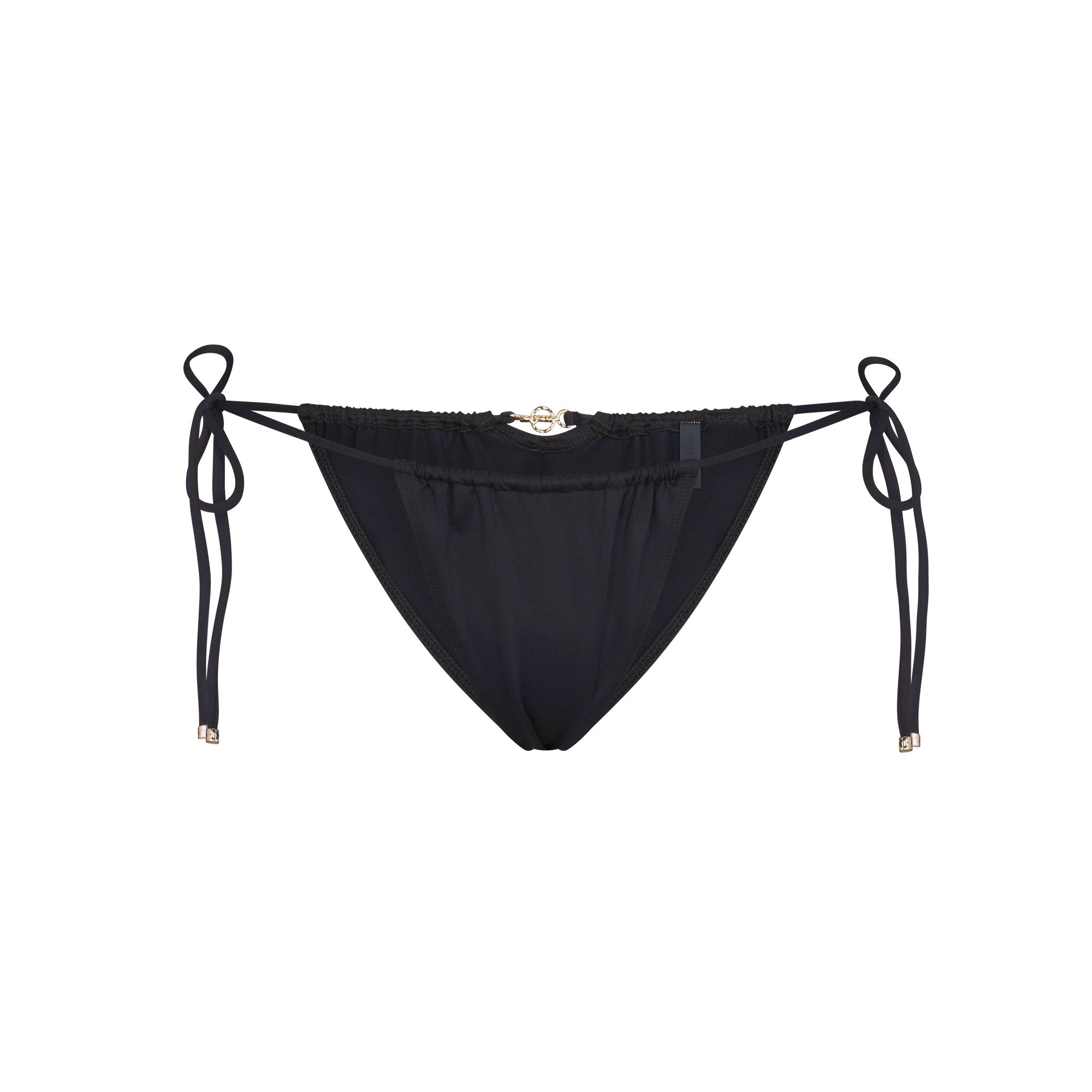 iconic swim hardware tie side bikini bottom iconic swim hardware tie side bikini bottom