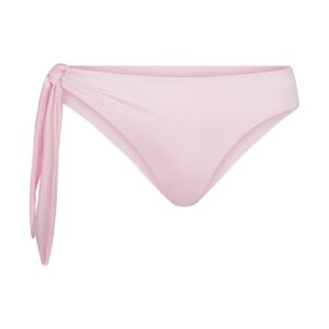 satin swim tie side bikini bottom