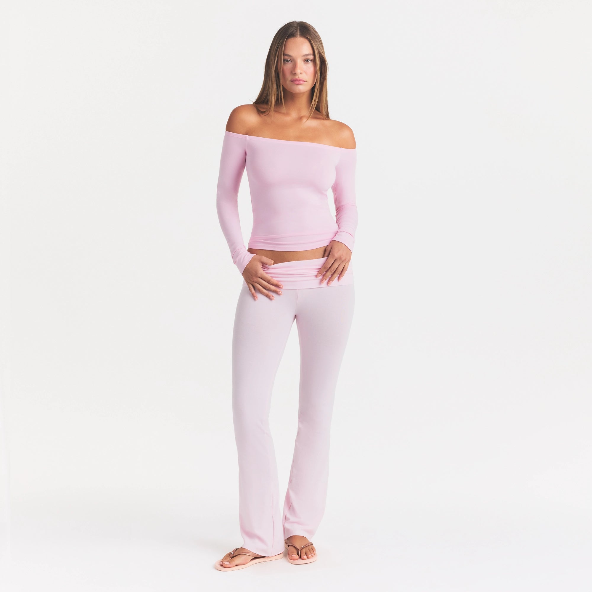 smooth layers off the shoulder top smooth layers off the shoulder top