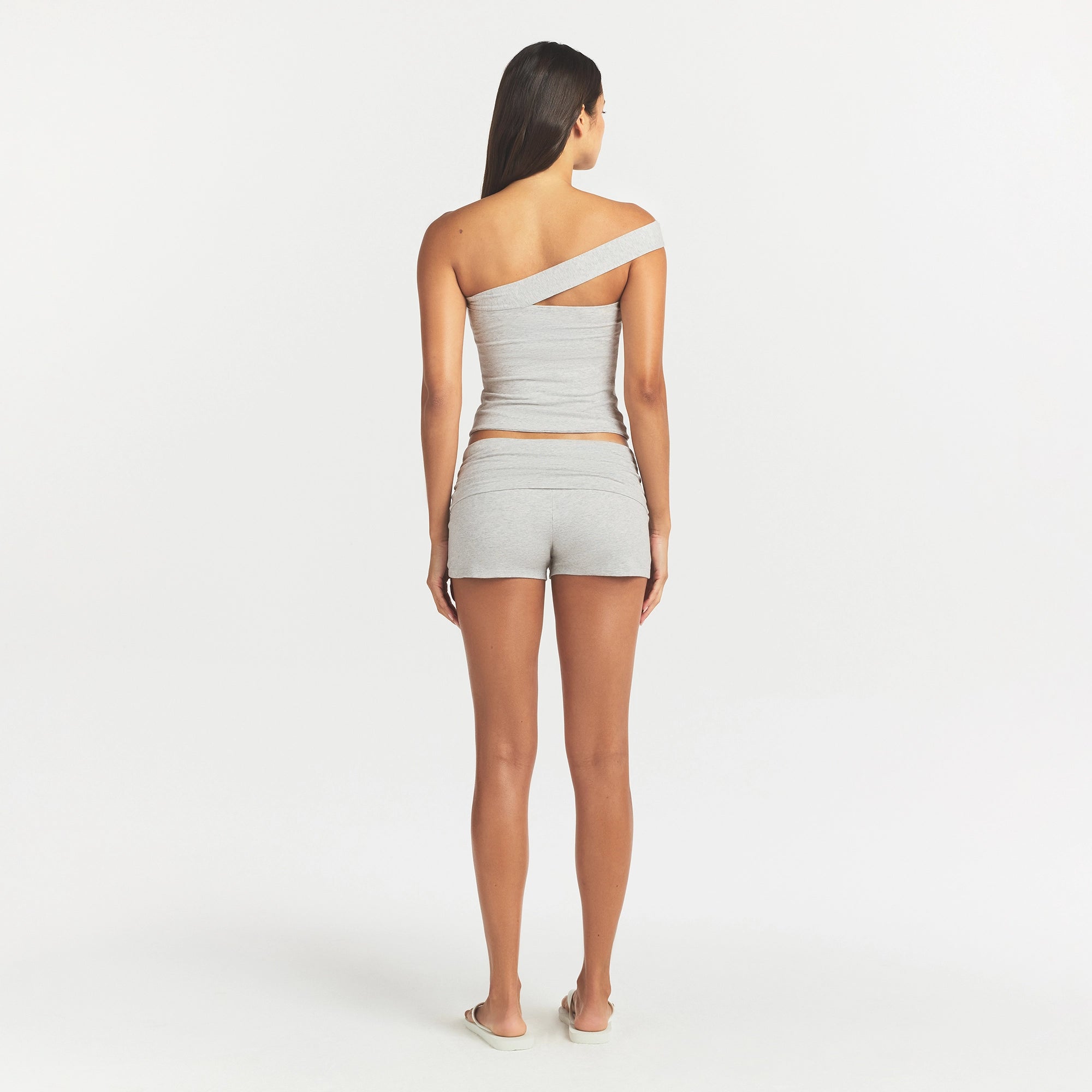 cotton jersey asymmetrical top cotton jersey asymmetrical top