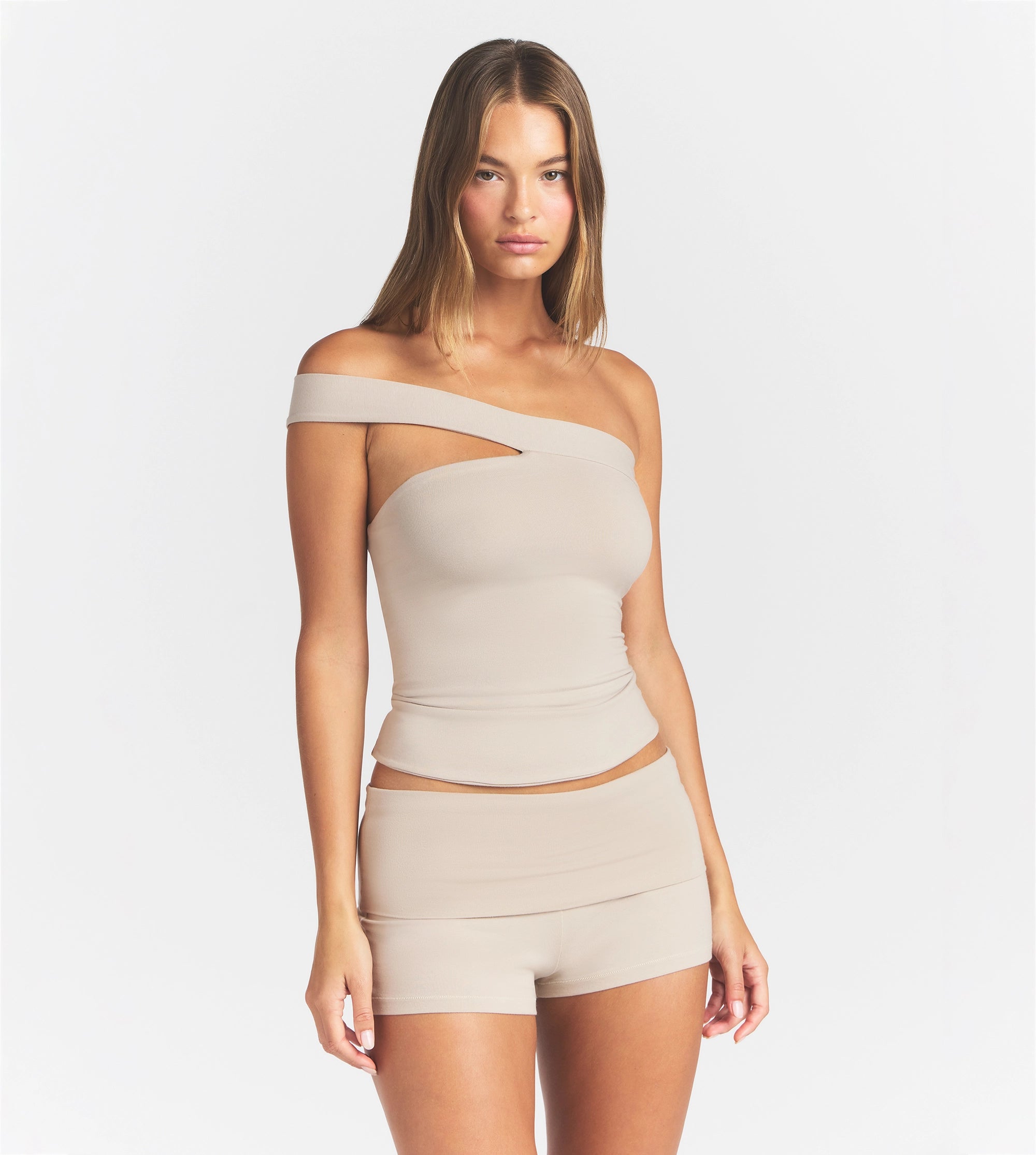cotton jersey asymmetrical top cotton jersey asymmetrical top