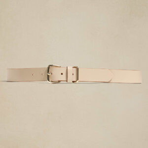 Витрина leather square buckle belt