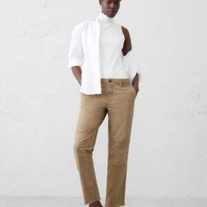 Витрина slim mid rise pull on chino