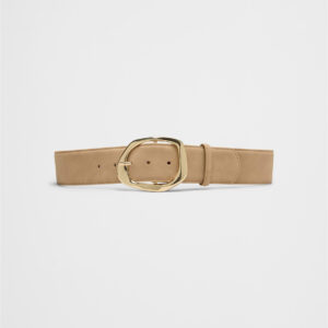 Витрина vegan suede buckle belt