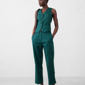 Витрина linen blend classic vest