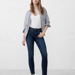 curvy mid rise skinny jean