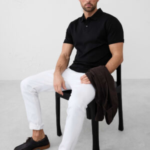 standard fit luxe touch polo