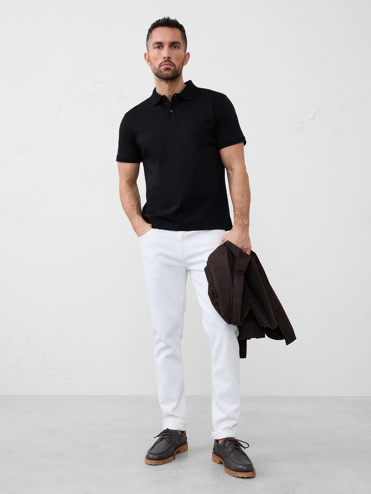 standard fit luxe touch polo standard fit luxe touch polo