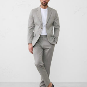 Home sharkskin suit jacket