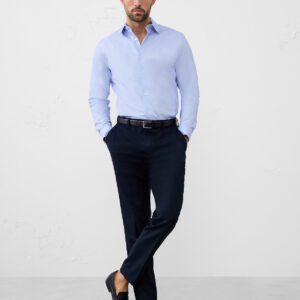 Home slim fit dress shirt