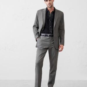 Home crosshatch suit jacket