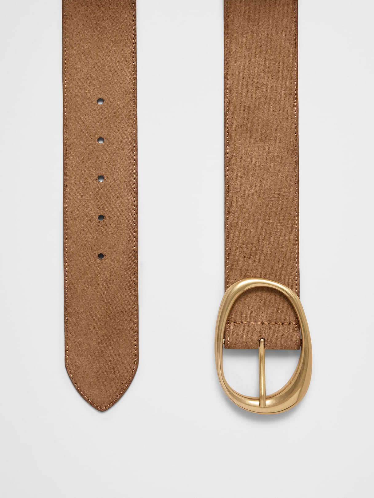 vegan suede organic buckle wide belt vegan suede organic buckle wide belt